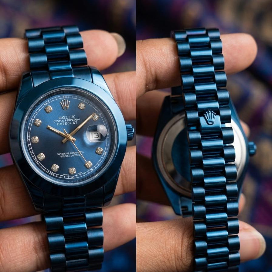 R0LEX BLUE